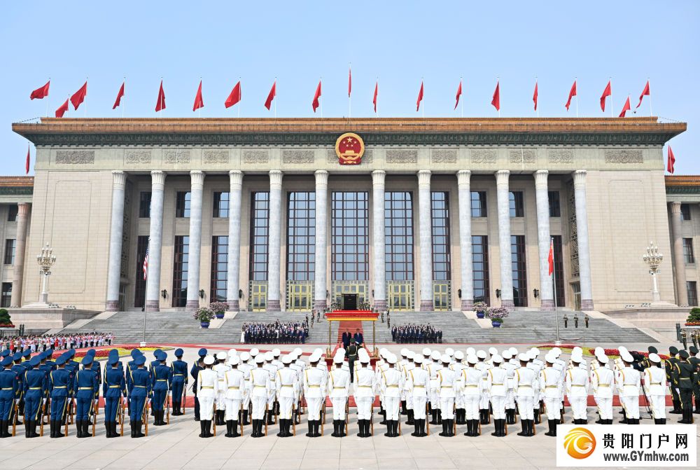 习近平为美国总统特朗普举行欢迎仪式(图11)
